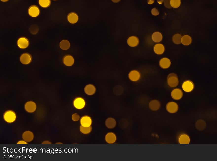 Defocused Abstract Christmas Background