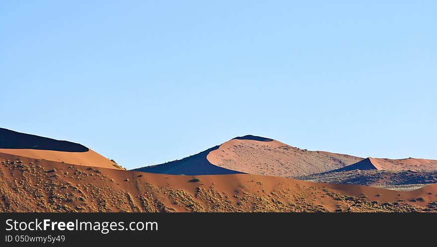 Sand dune in Namib-Naukluft National Park, Namibia