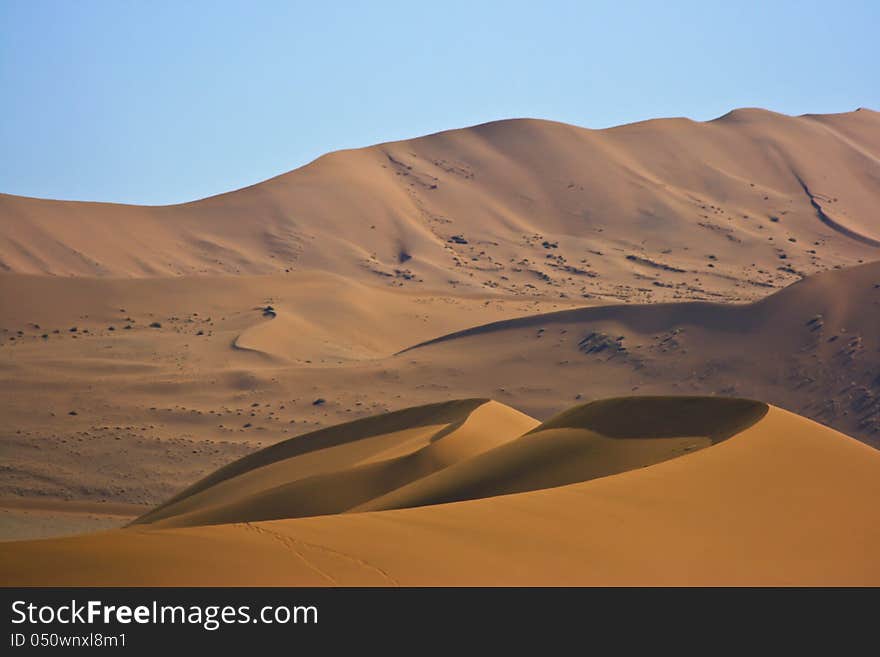 Sand dune in Namib-Naukluft National Park, Namibia