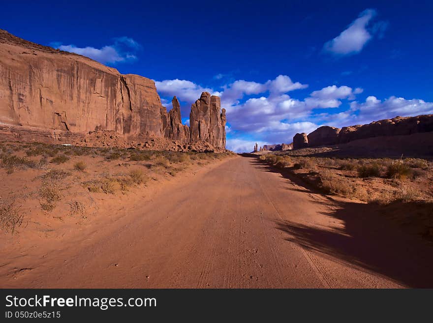 Monument Valley in Arizona