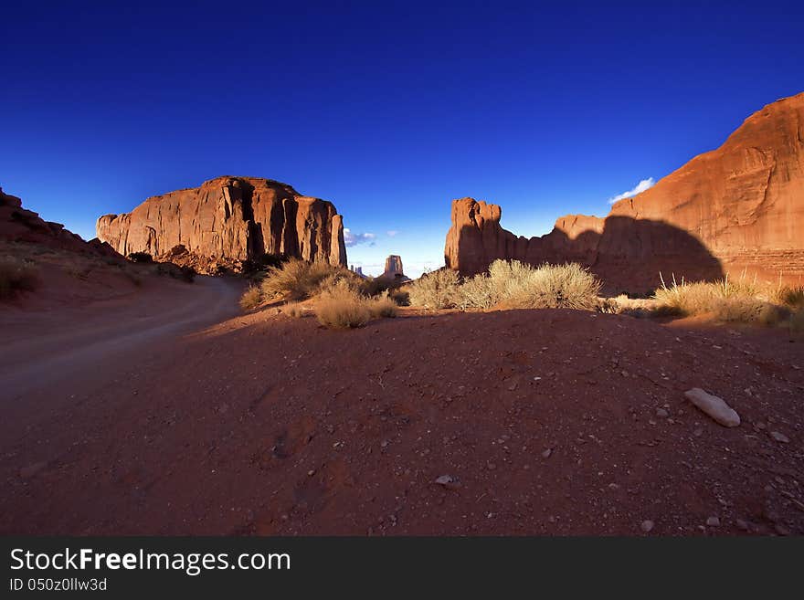 Monument Valley in Arizona