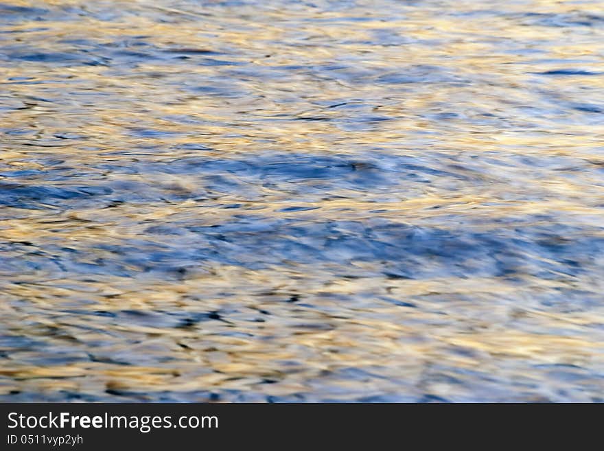 Abstract blurry pattern of ocean surf taken by twilight. Abstract blurry pattern of ocean surf taken by twilight