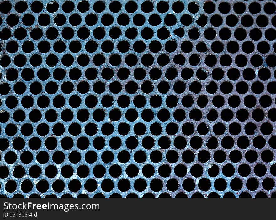 Mesh steel iron circle hole perforated