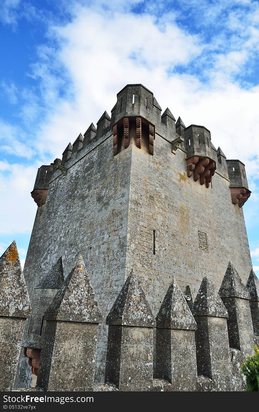 Spanish ancient castle