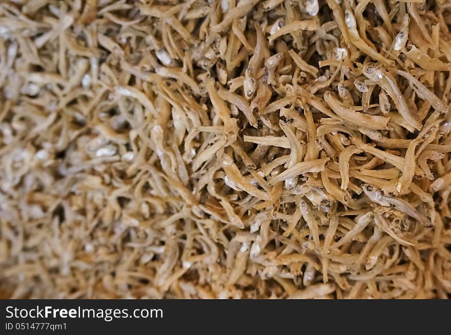 Close View Of Anchovies