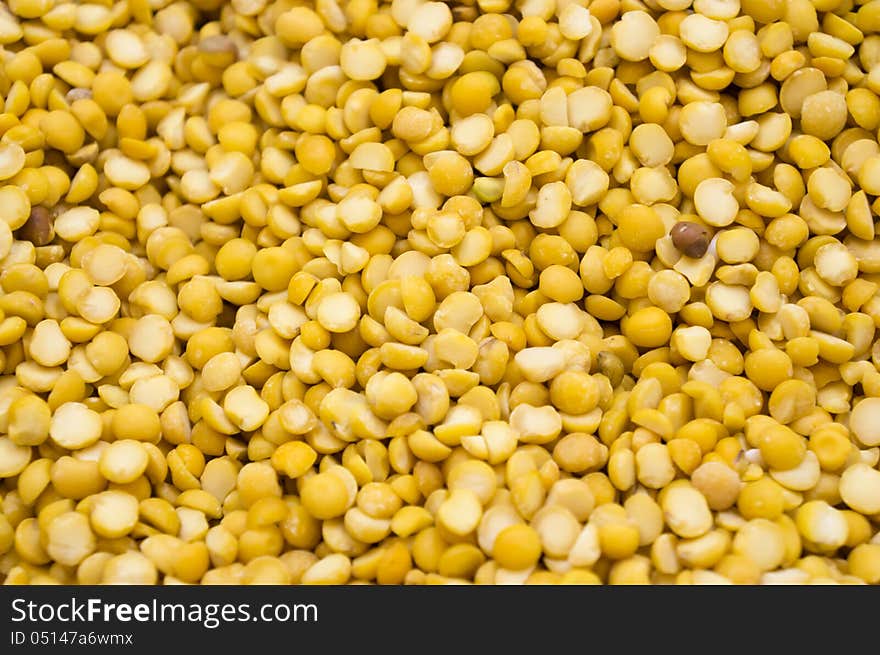 Close view of lentils at the traditional market. Close view of lentils at the traditional market