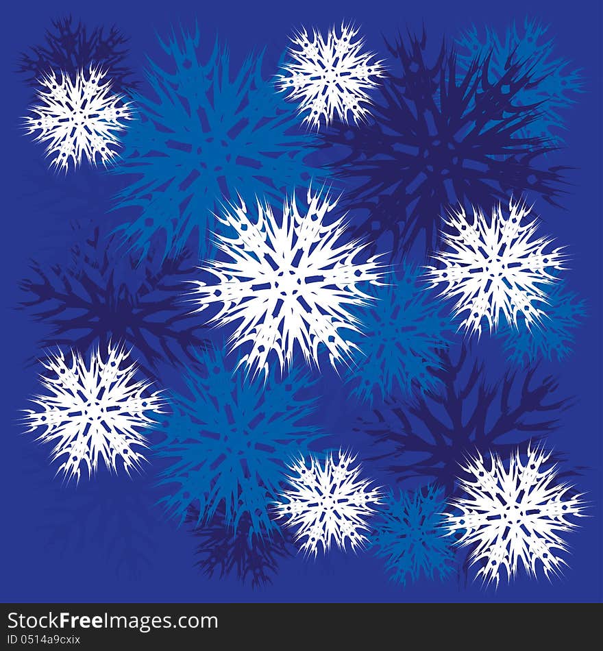 Snowflakes ornament