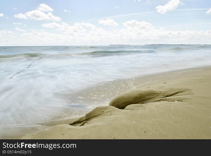 The seashore of Bulgaria  (St. Vlas). The seashore of Bulgaria  (St. Vlas)