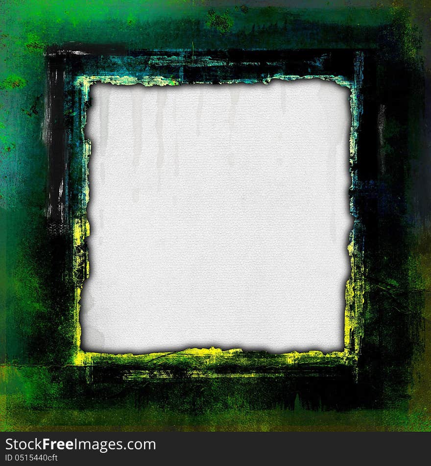 Painted Frame Background