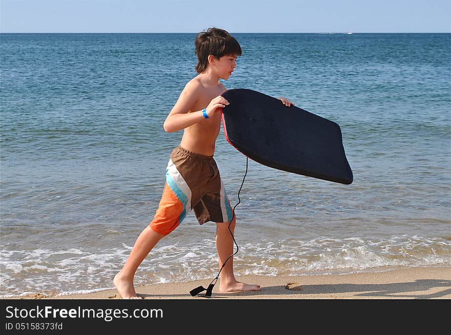 Active at the Beach