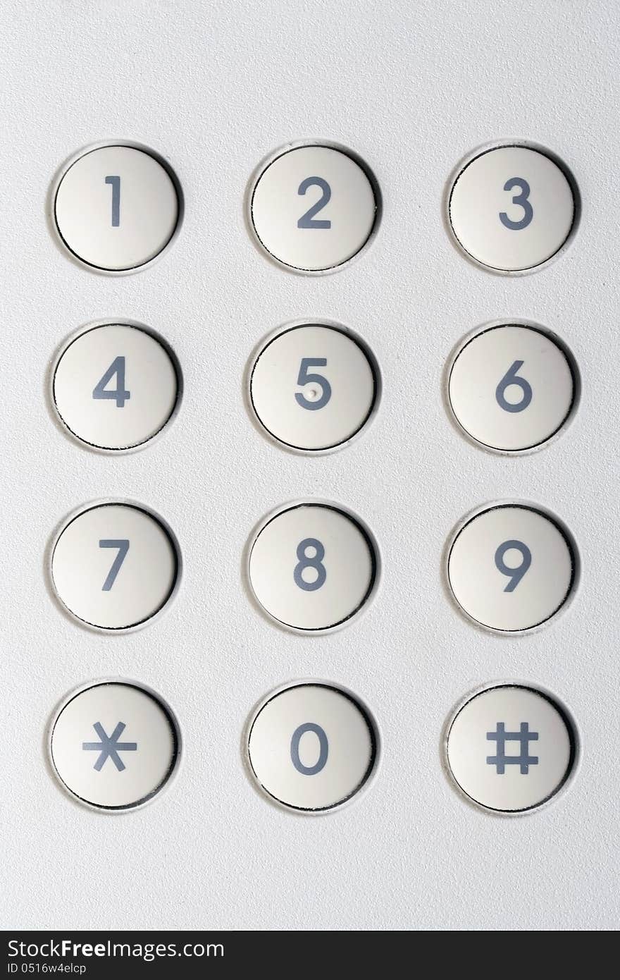 Background of securityl numeric pad. Background of securityl numeric pad