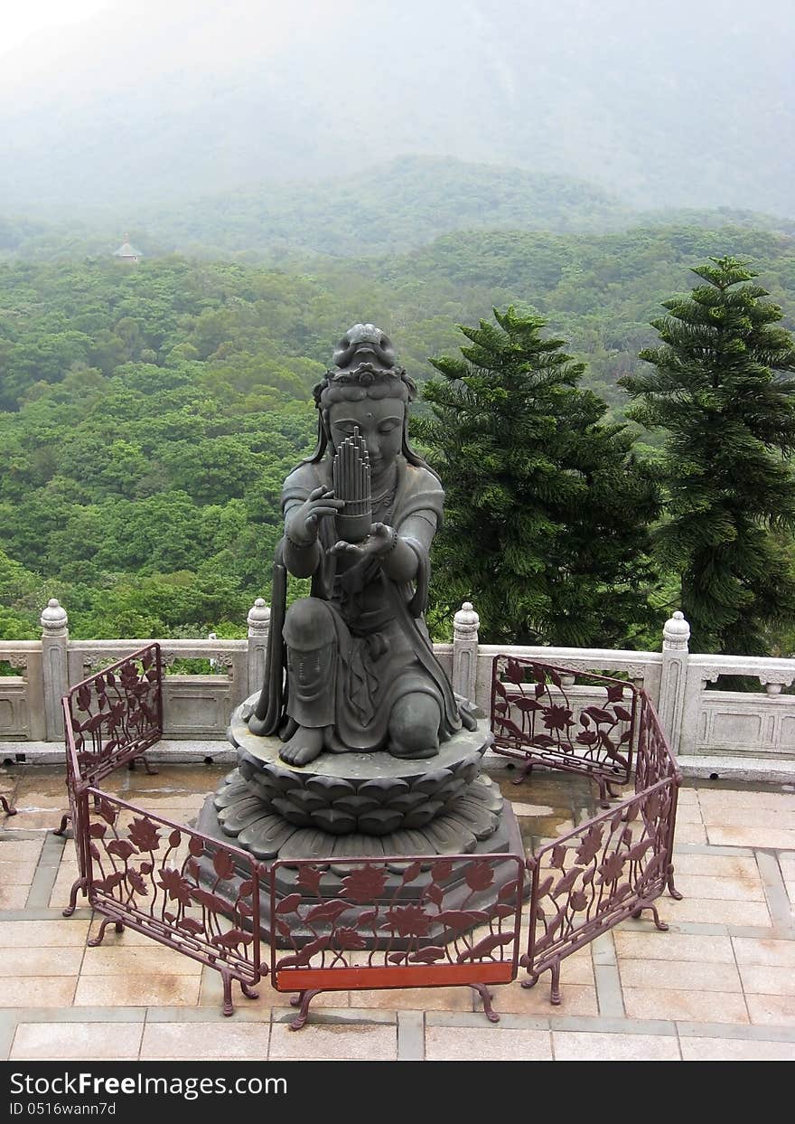 An exquisite workmanship of the Buddha in Hong Kong. An exquisite workmanship of the Buddha in Hong Kong