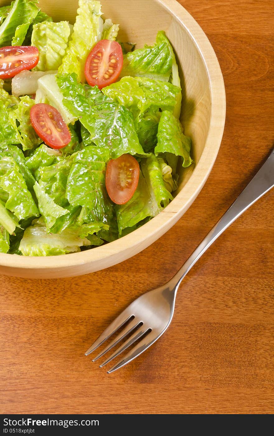 Romaine and Grape Tomato Salad 1