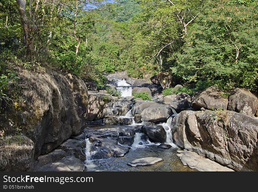 Nangrong Waterfal, Nakhon Nayok, Thailand