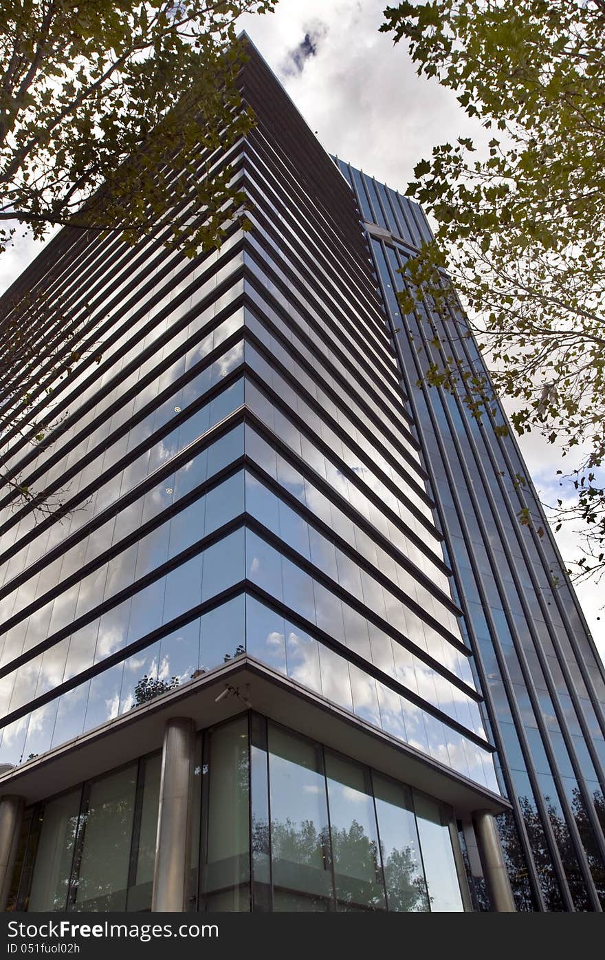 An example of the modern architecture of Buenos Aires financial center, Argentina. An example of the modern architecture of Buenos Aires financial center, Argentina.