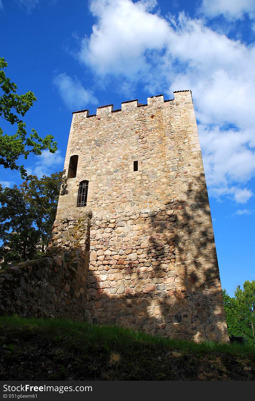 Sigulda Medieval Castle in Latvia, Europe