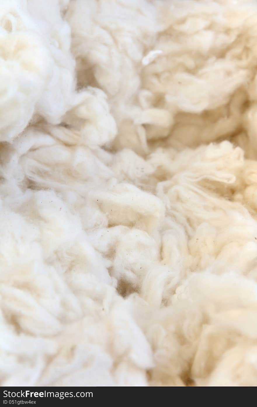 Cotton wool background