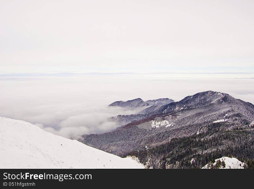 Clouds sea