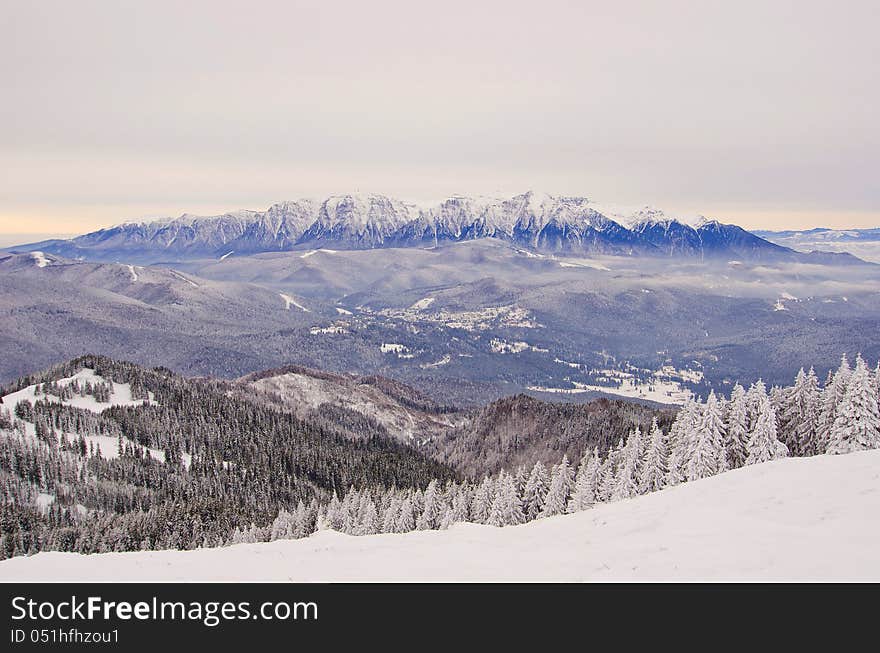 Romanian Mountains Landscape