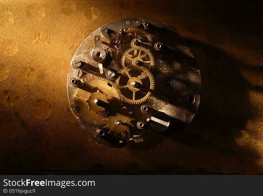 Old Clock Mechanism