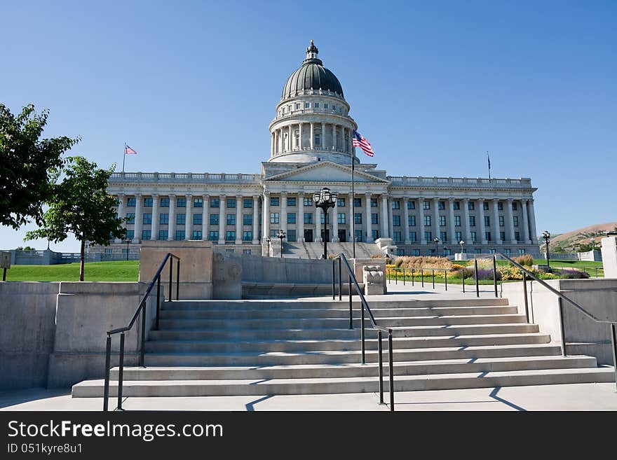 State Capitol Building in Salt Lake City, Utah