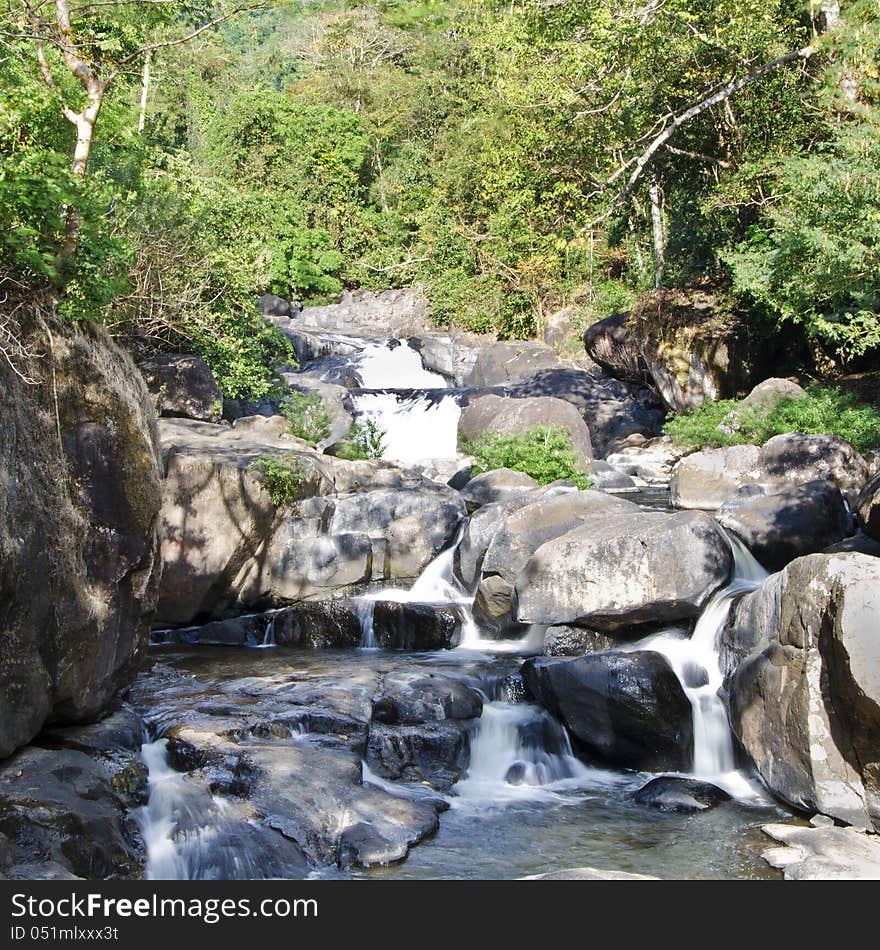 Nang Rong Waterfall, Nakhon Nayok, Thailand