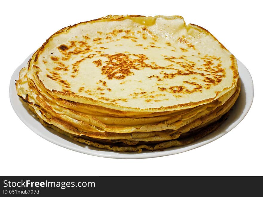 Russian Yeast Pancakes