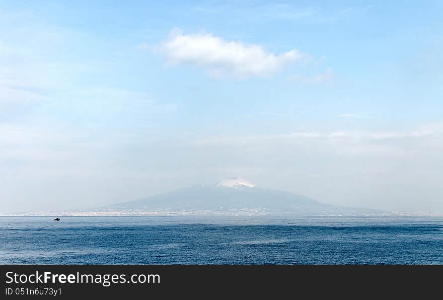 Dormant volcano.