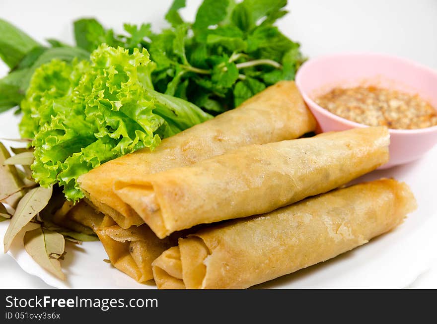 Crispy Spring Rolls