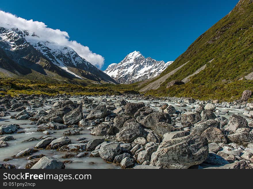 Mt.cook South Island New Zealand