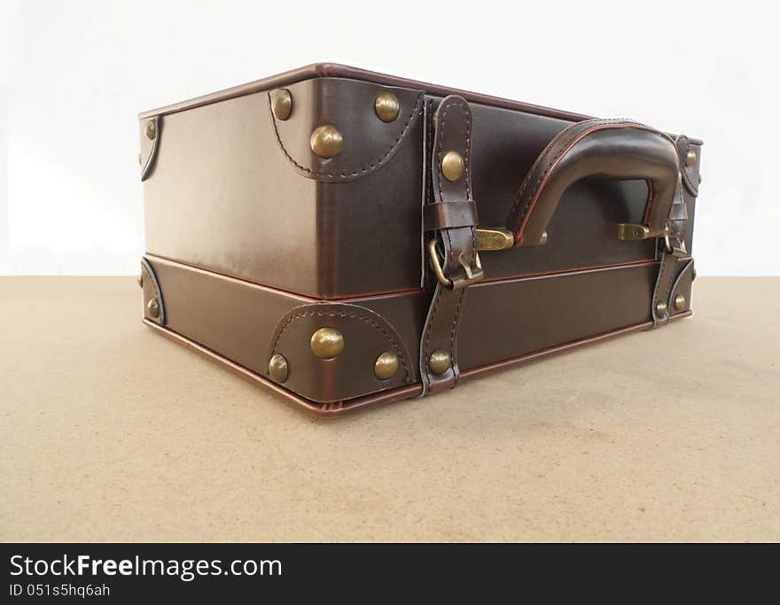 Casket  leather