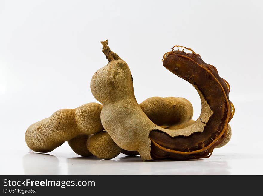 Tamarind Crackers on a white background.