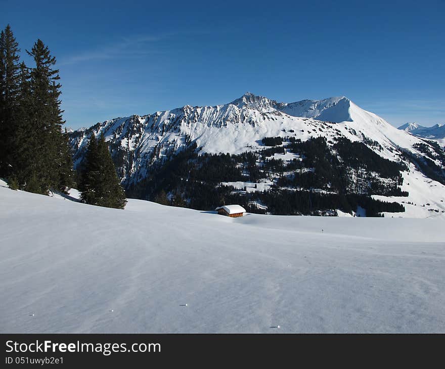 Mountain Named Lauenenhorn