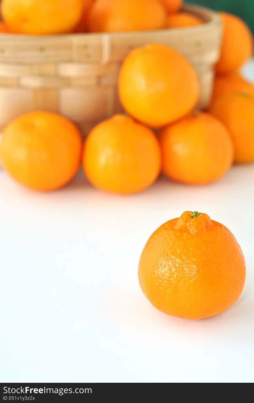 Basket of Oranges