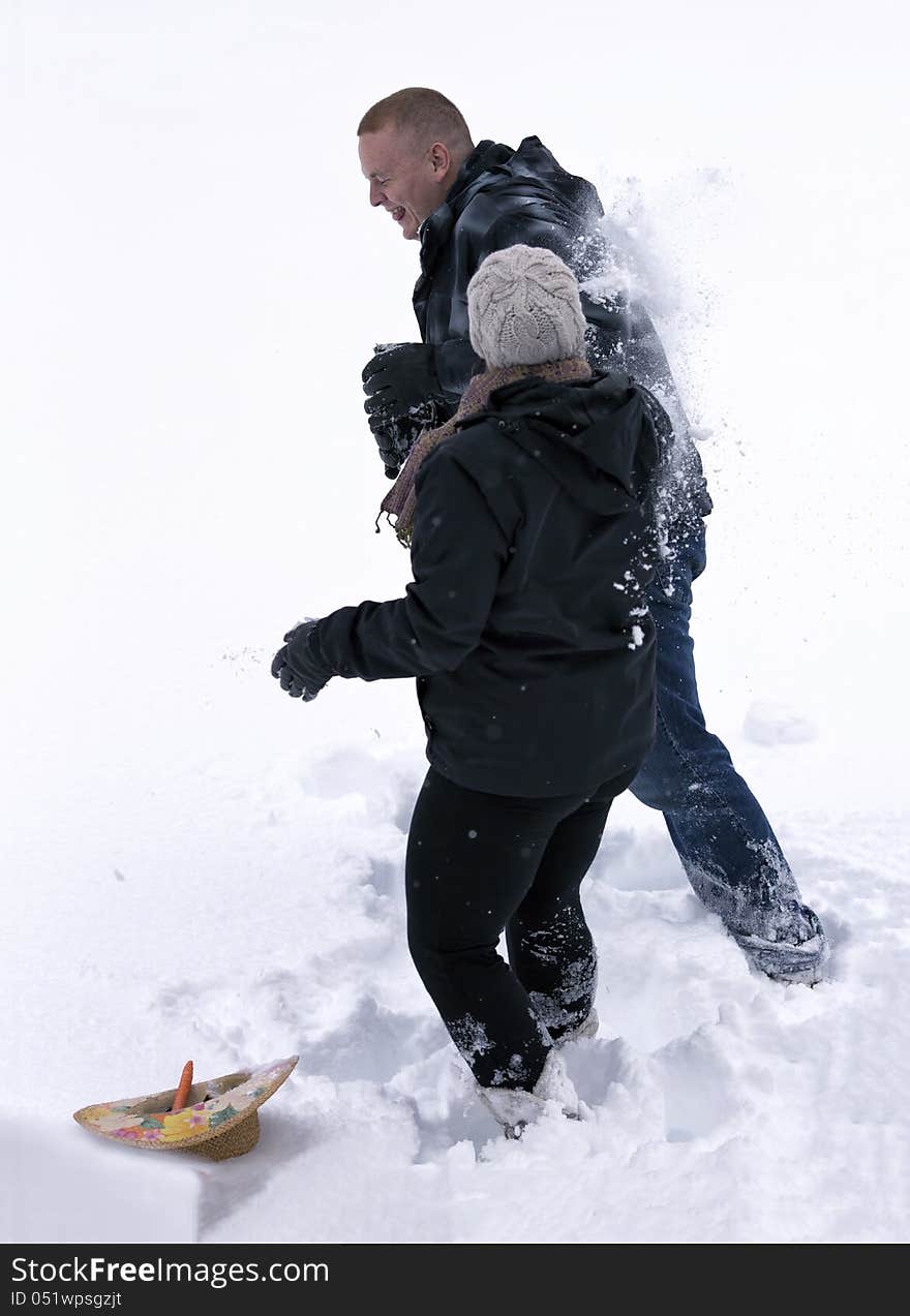 Snow Ball Fight