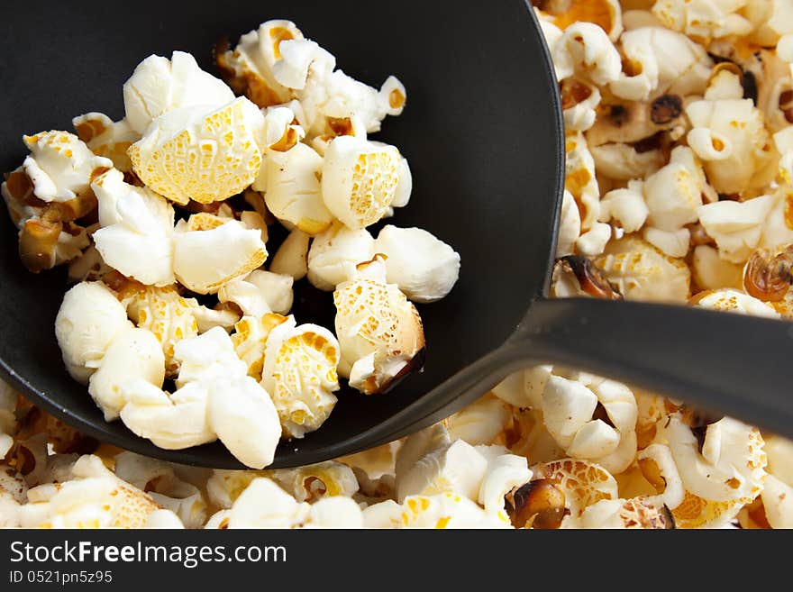 Homemade popcorn