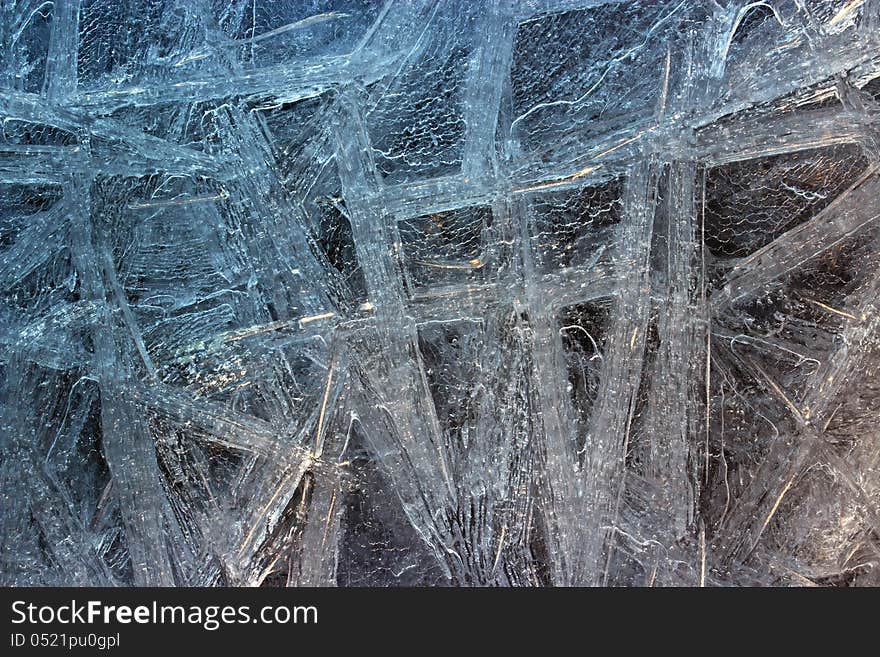 Ice closeup