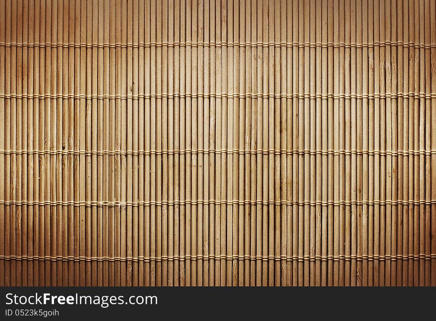 Bamboo fence a wall. Bamboo background