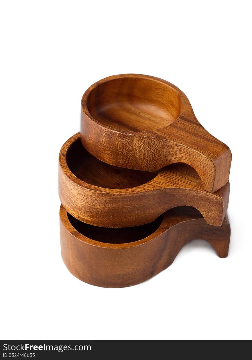 Wooden bowl