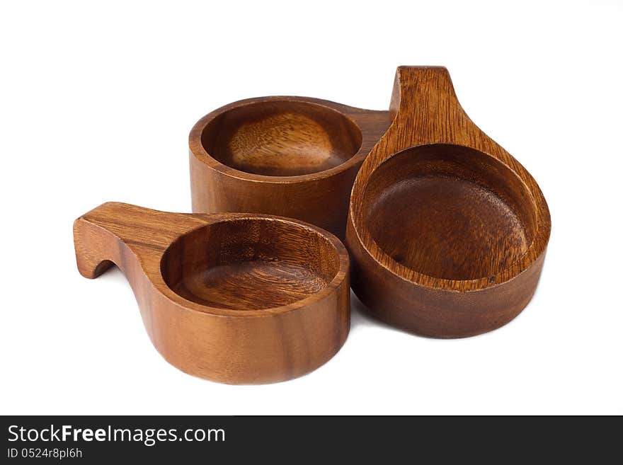 Wooden bowl