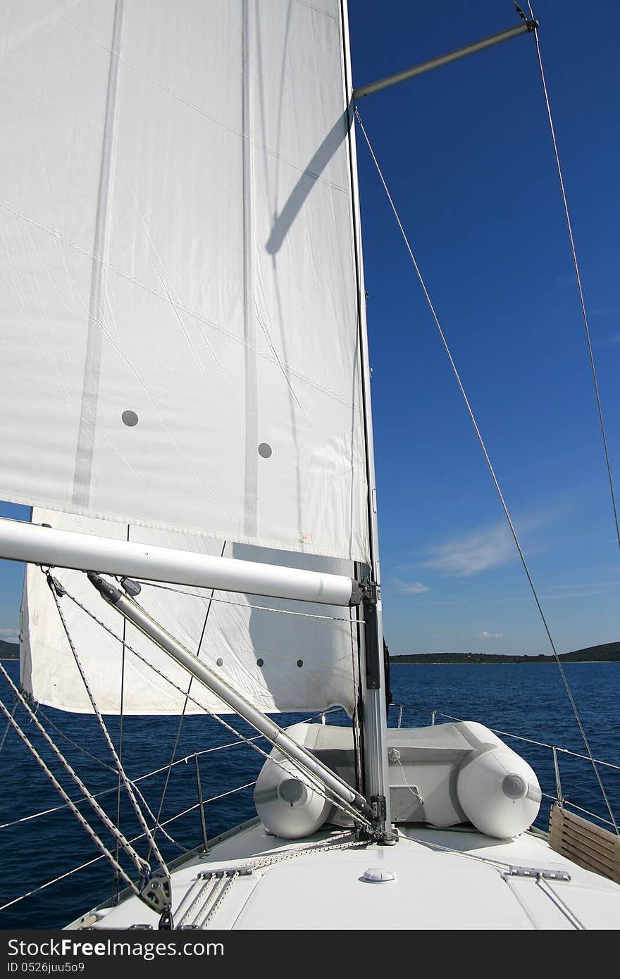Yachting equipment, sails and sea-travel. Yachting equipment, sails and sea-travel