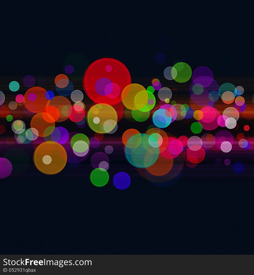 Abstract disco and party backgrounds for your design