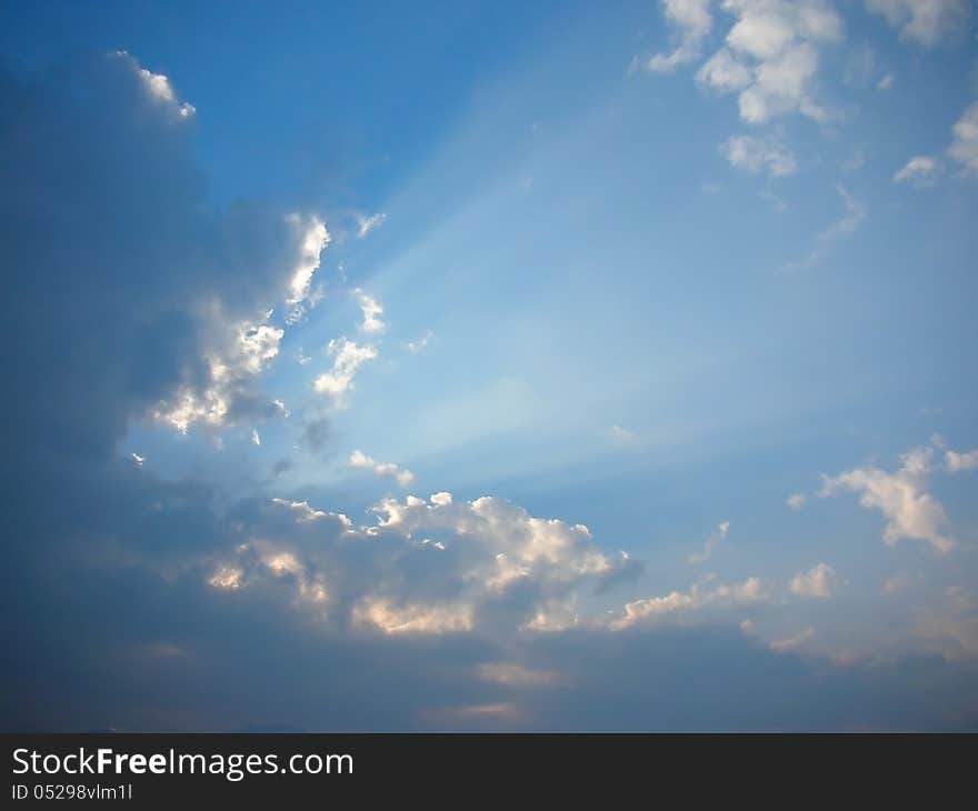 Clouds and sky