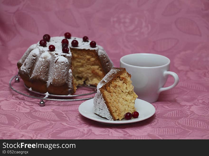 Tea with cake