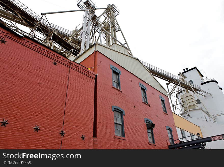 Image of a Grain Processing Center in Northern Colorado