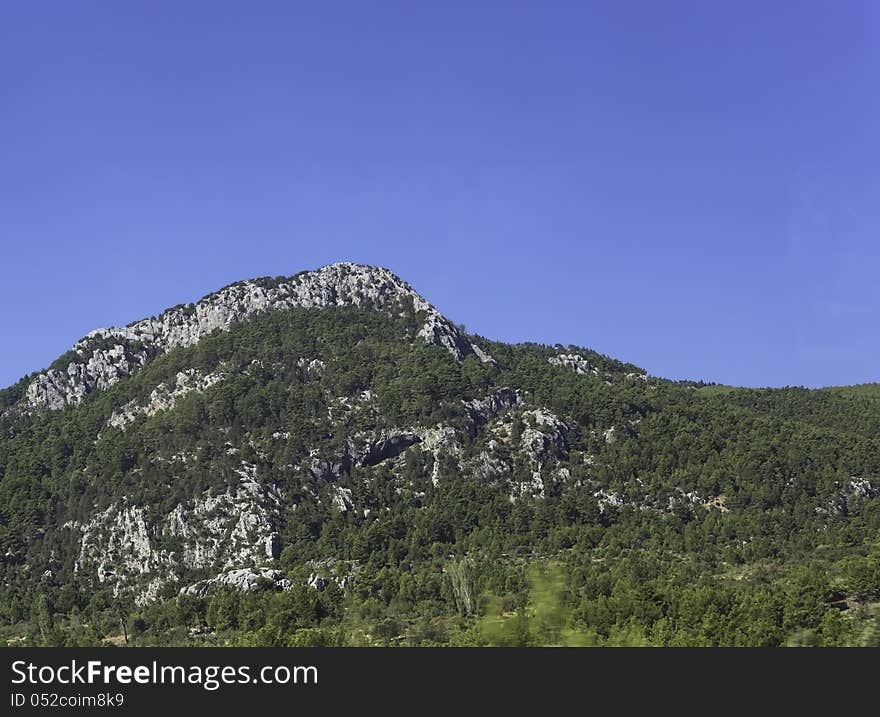 Photo taken at the time of the journey by the taurus mountains in Turkey. Photo taken at the time of the journey by the taurus mountains in Turkey