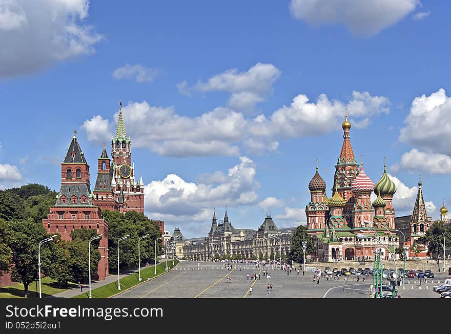 Red Square Vasilyevsky Descent