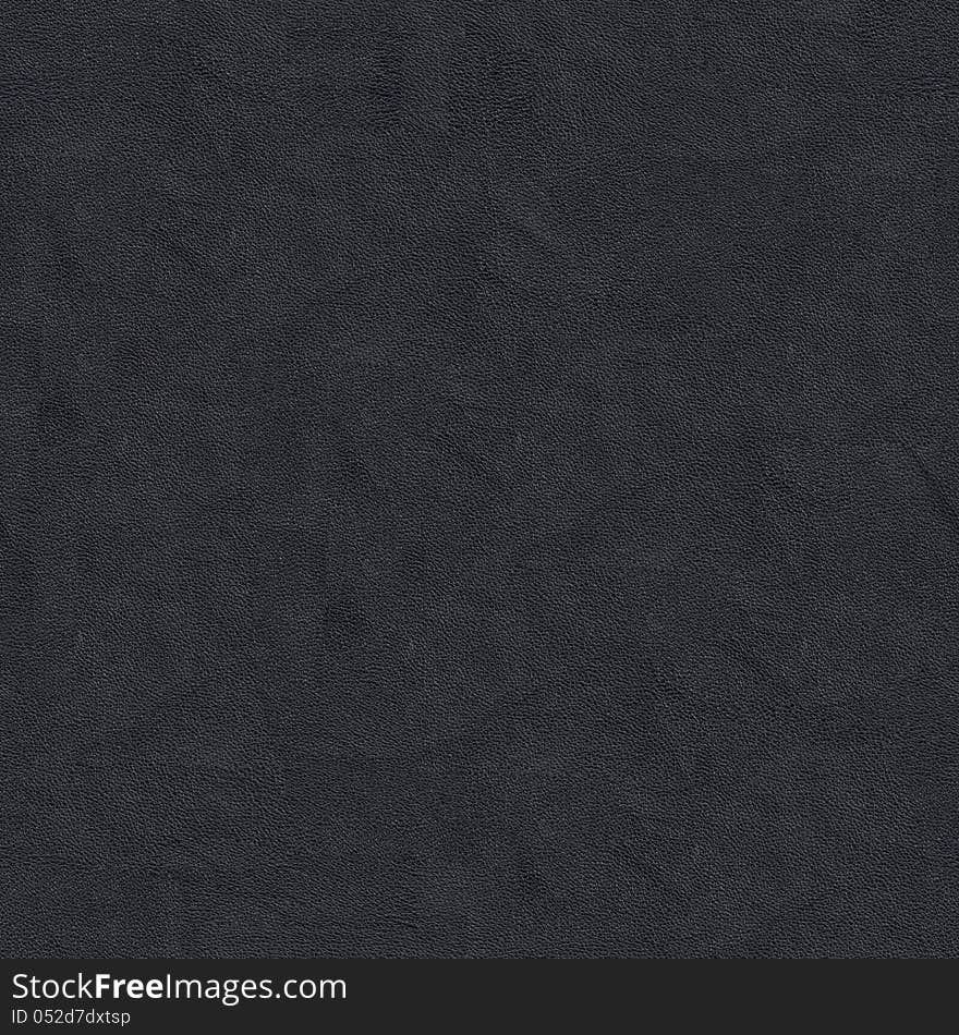 Leather. Closeup of Seamless Black Leather Texture #0015. (It has Disp, Specular and Normal Maps. See my Folio)