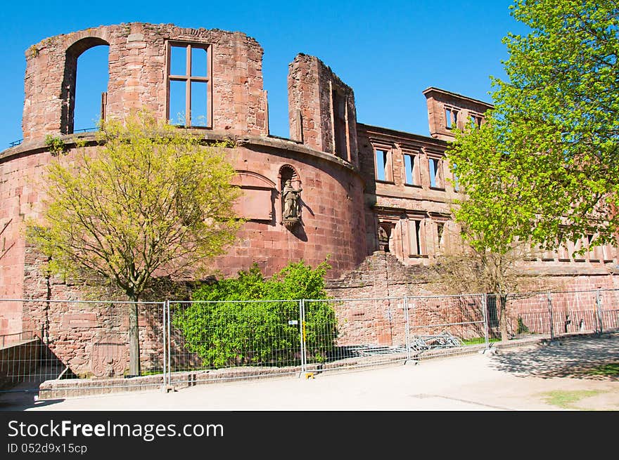 Heidelberg Castle in Germany