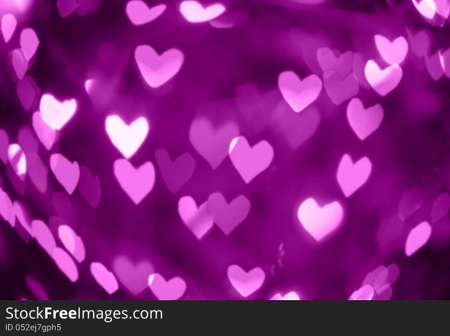 Valentines abstract heart background